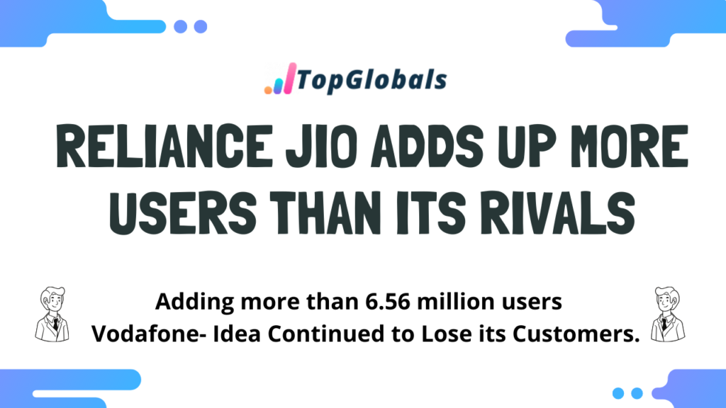 Reliance Jio adds up more users than its Rivals
